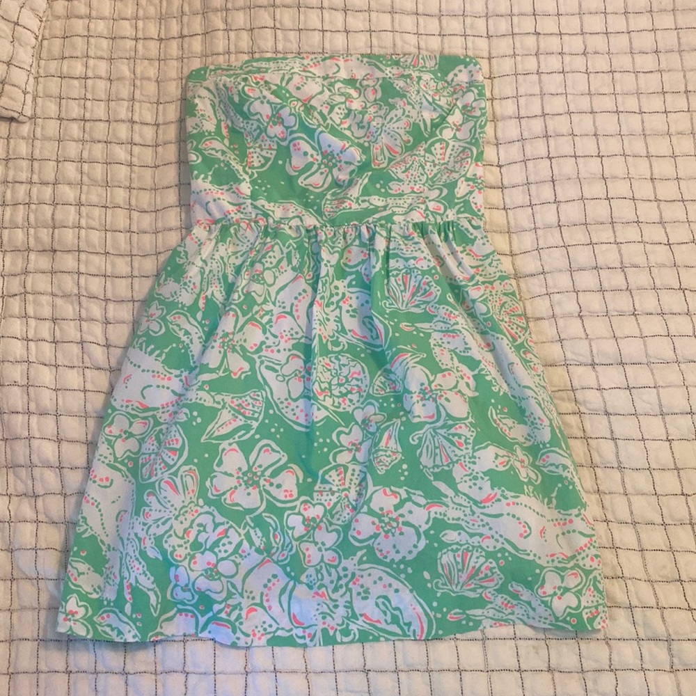 Lilly Pulitzer Strapless Dress